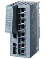 Siemens SCALANCE XC208 manageable Layer 2 IE switch with 8x 10/100 Mbit/s RJ45 ports and console port